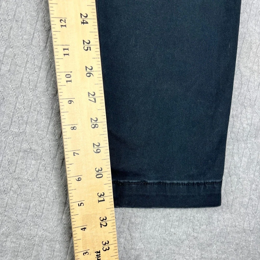 Levis XX Chino Pants‎ Men 33x34 Fits 34x31.5 Black Standard Taper Stretch Twill